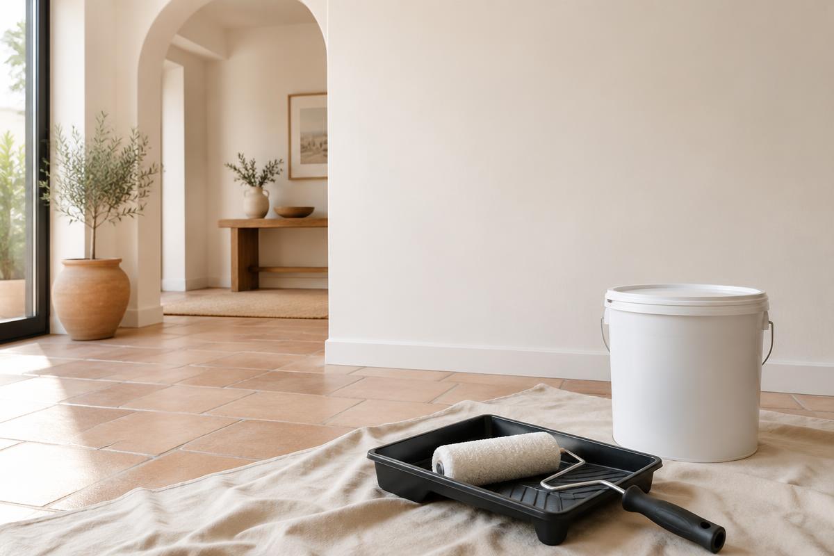 Trabajo de pintura relacionado con Cuál es la mejor pintura para paredes interiores