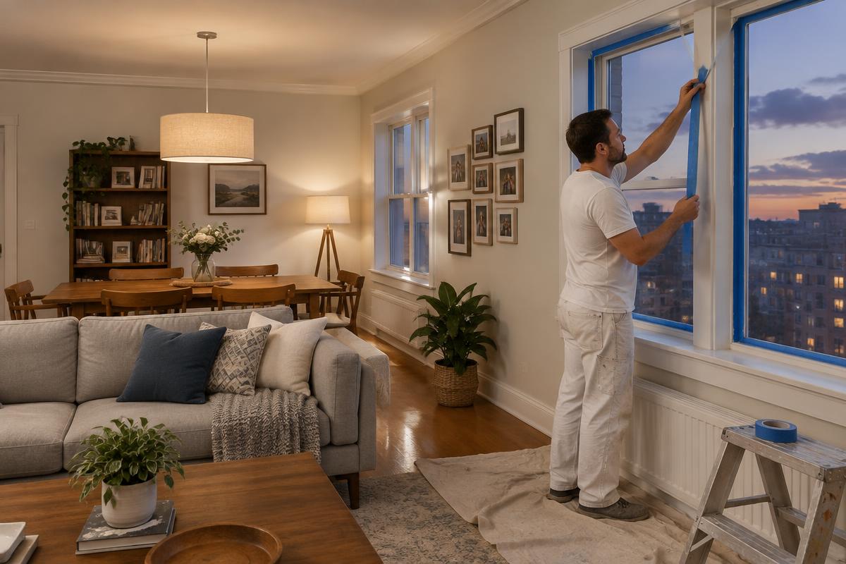 Trabajo de pintura relacionado con Precio de pintar un piso de 100 metros